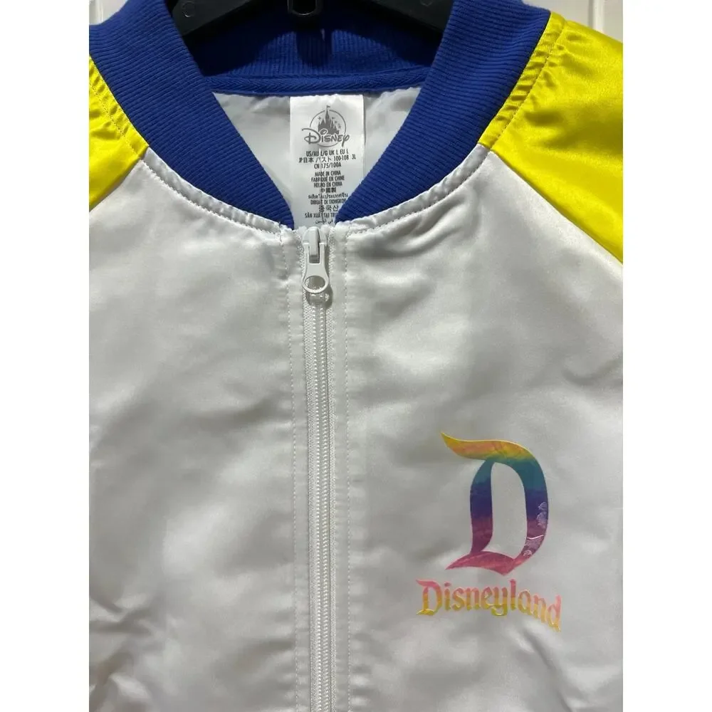 NWT❤️Walt Disney World Wind Jacket Bursts with Color szL